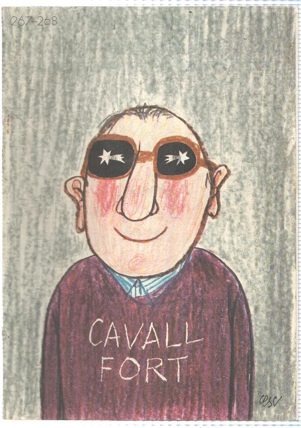 Cavall Fort numero 267-268:  dec 1973 - Numero especial dedicat al teatre. Els cants dels ocells. En record de Pau Casals
