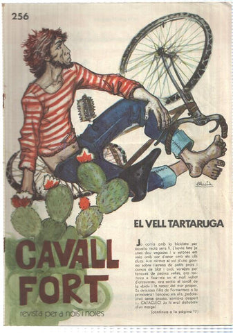 Cavall Fort numero 256: (juliol 1973) - La poesia concreta i visual per Guillem Viladot
