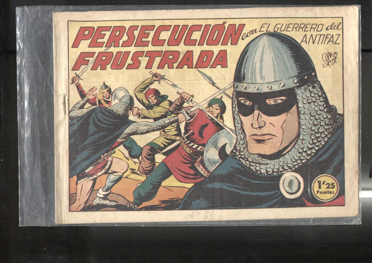 Original: El Guerrero del Antifaz numero 130: Persecucion frustrada