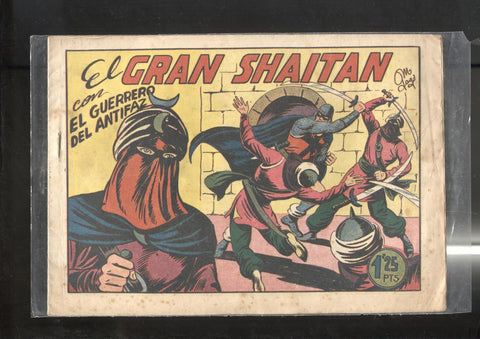 Original: El Guerrero del Antifaz numero 149: El gran Shaitan