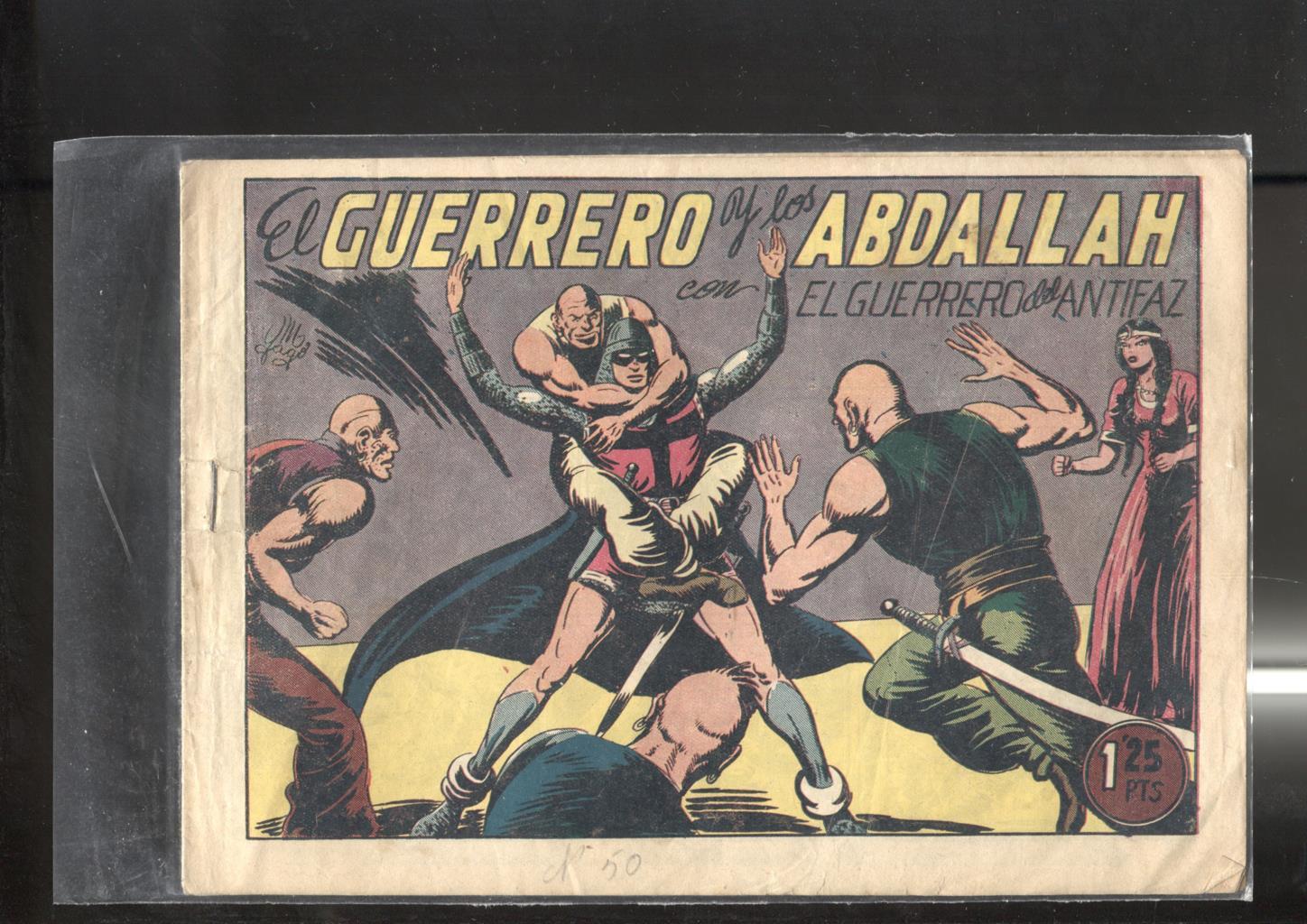 Original: El Guerrero del Antifaz numero 116: El guerrero y los Abdallah