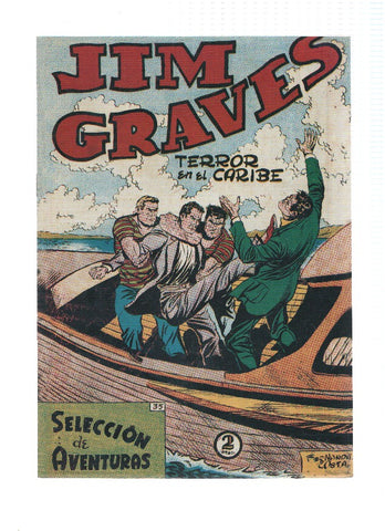 Jim Graves numero 35: Terror en el caribe