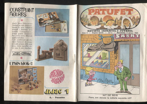 Revista Patufet segona epoca numero 003: Els grecs han arriba a empuries