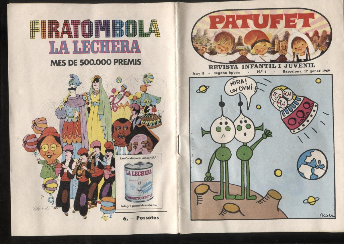 Revista Patufet segona epoca numero 004: L'oncle Quimet i la tia Caterina
