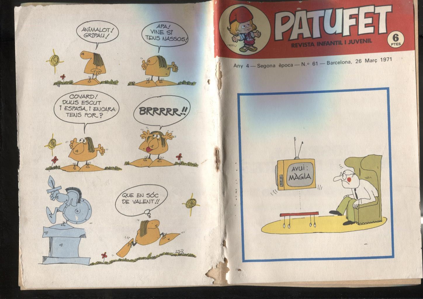 Revista Patufet segona epoca numero 061: Joanot Martorell