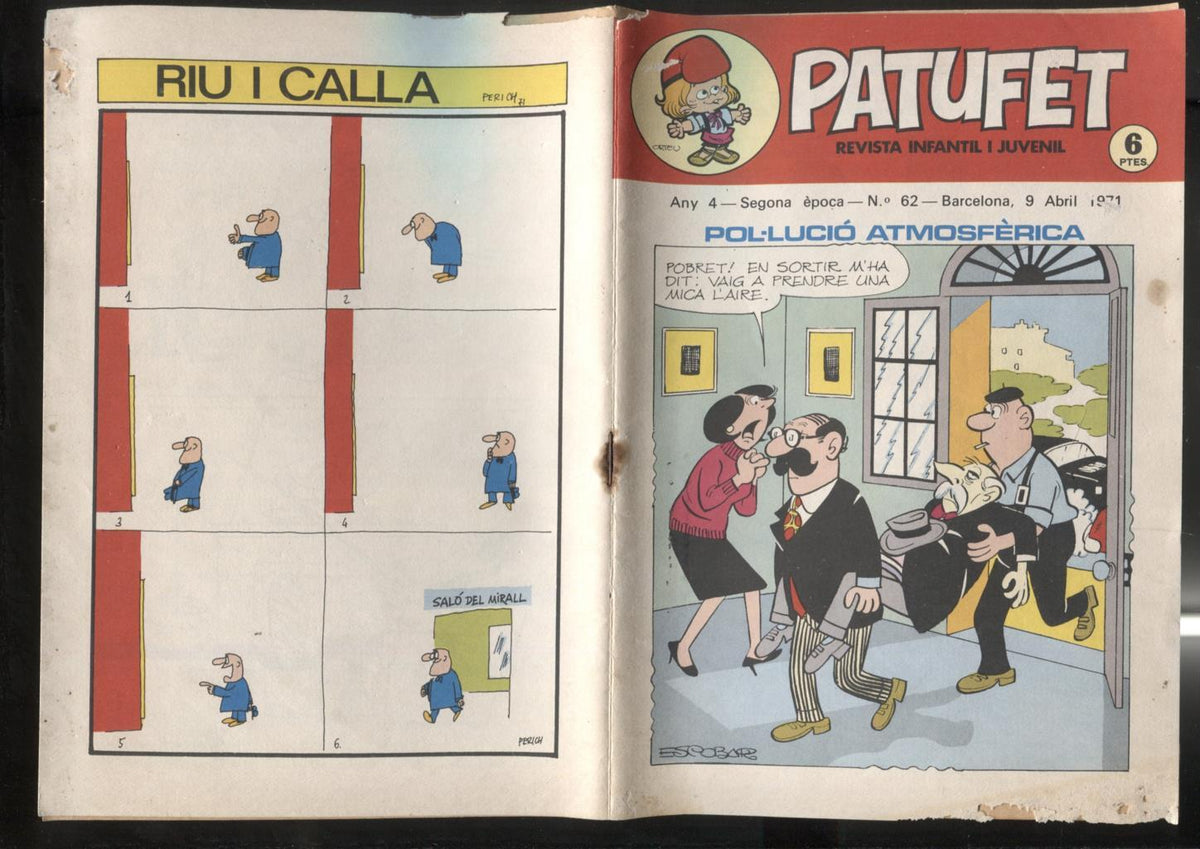 Revista Patufet segona epoca numero 062: Vi Caravana La flama de la Sardana