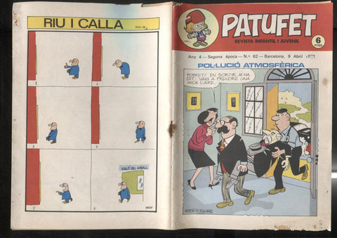 Revista Patufet segona epoca numero 062: Vi Caravana La flama de la Sardana