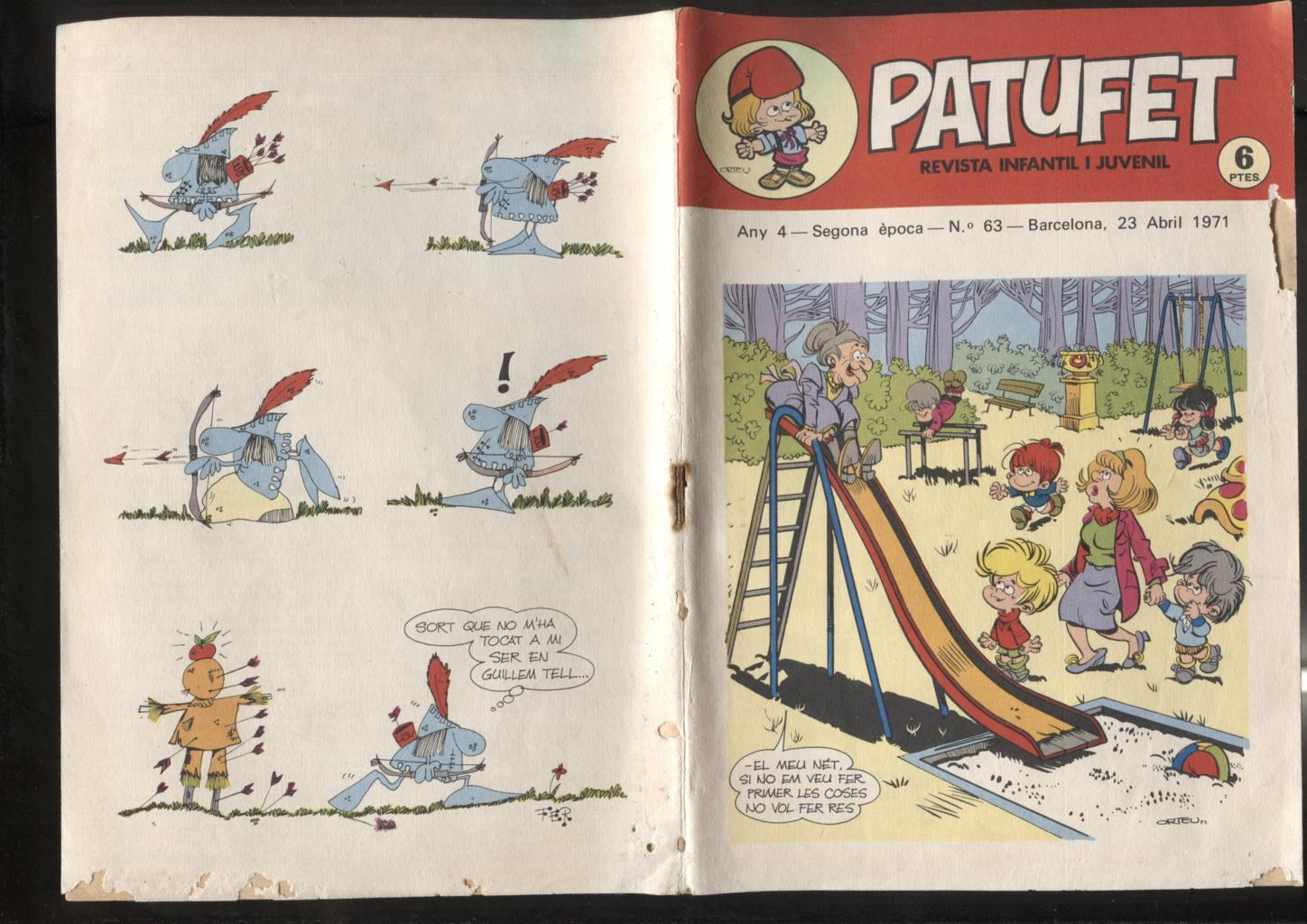 Revista Patufet segona epoca numero 063: El castell i l'esgleia d'Olerdola
