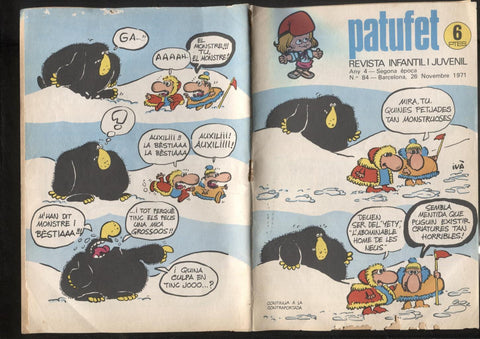 Revista Patufet segona epoca numero 084: Picasso un jove barceloni de 90 anys