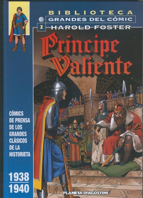 Planeta: Biblioteca Grandes del Comic: Principe Valiente numero 02 (1938-40)