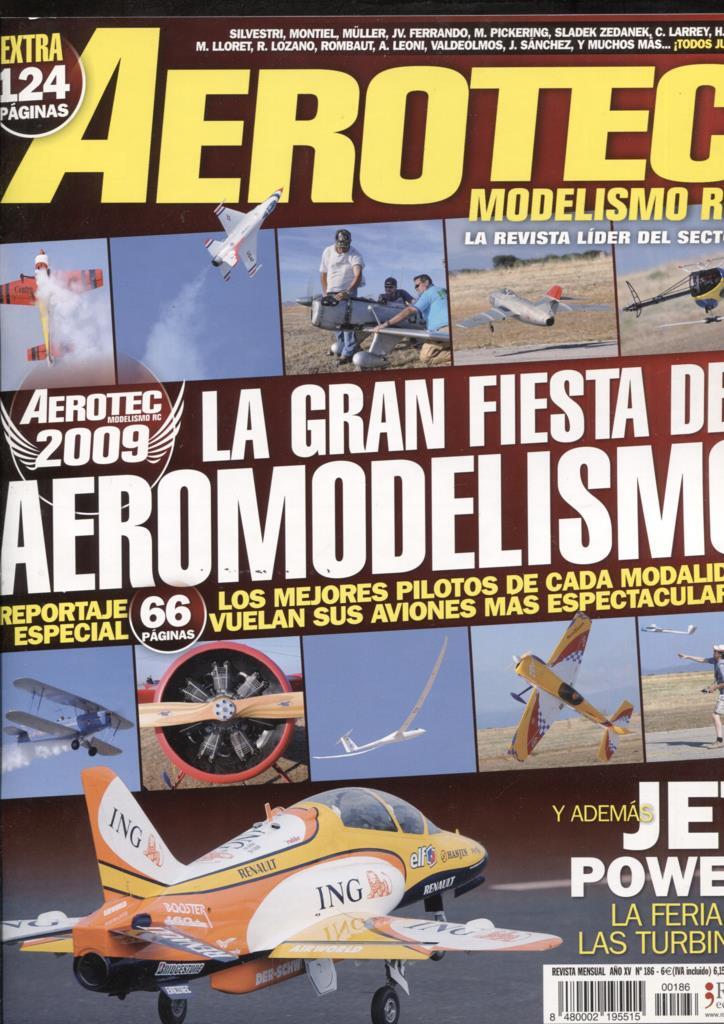 Revista Aerotec modelismo RC numero 186: festival 2009