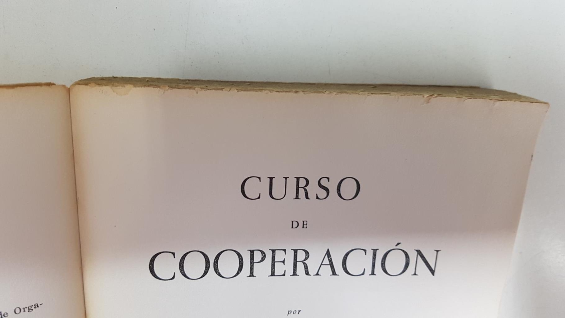 Bosch: Curso de Cooperacion por Jose M. Ciurana Fernandez (Doctor en Derecho)