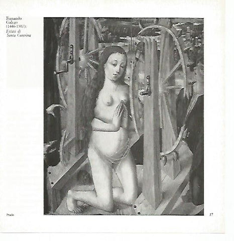 LAMINA 1689: FERNANDO GALEGO. Santa Catalina