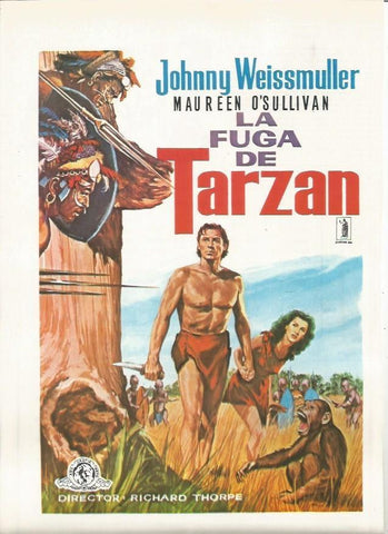 LAMINA 18867: La fuga de Tarzan