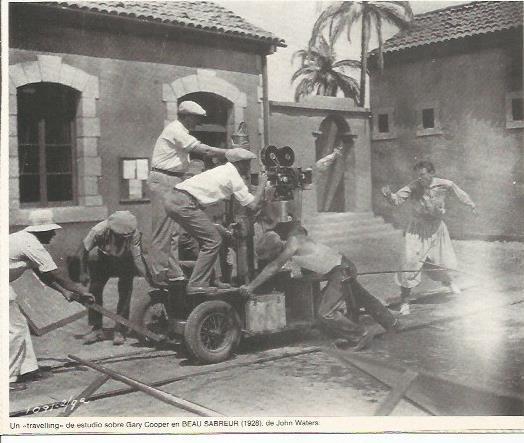LAMINA 18837: Travelling sobre Gary Cooper en Beau Sabreur de 1928