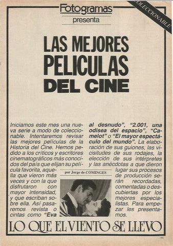 LAMINA 18854: Las mejores peliculas del cine