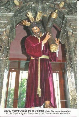 POSTAL A0641: Nuestro Padre Jesus de la Pasion, de 1615