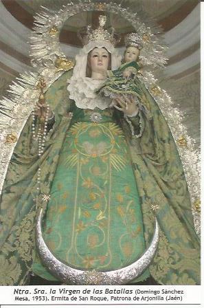 POSTAL A0615: La Virgen de las Batallas. Arjonilla, Jaen