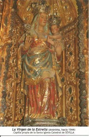 POSTAL A0603: La Virgen de la Estrella. Sevilla