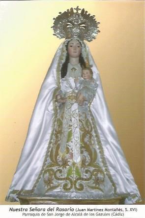 POSTAL A0607: Nuestra Señora del Rosario. Alcala de lso Gazules, Cadiz