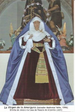POSTAL A0611: Virgen de la Amargura. Arjonilla, Jaen
