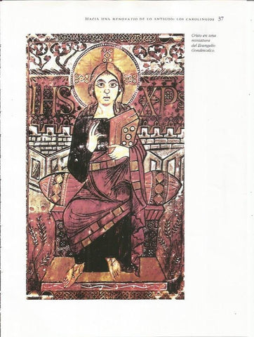 LAMINA 18729: Cristo en el Evangelio Gondescalco