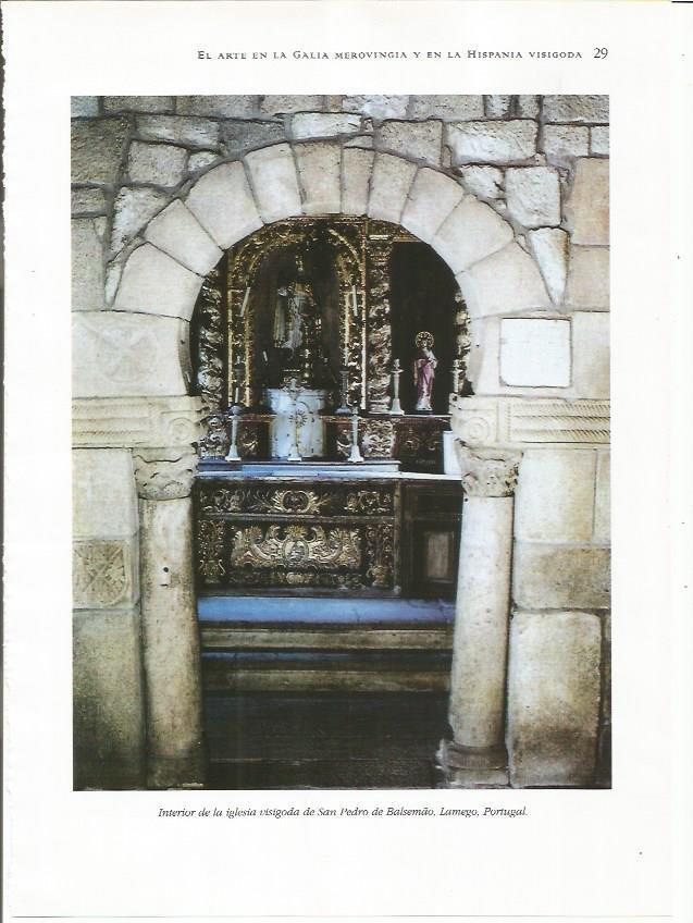 LAMINA 18733: Interior de San Pedro de Balsemao, Portugal