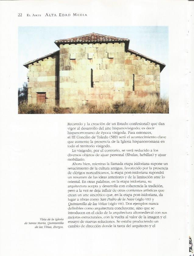 LAMINA 18734: Santa Maria en Quintanilla de las Viñas, Burgos