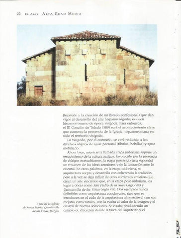 LAMINA 18734: Santa Maria en Quintanilla de las Viñas, Burgos