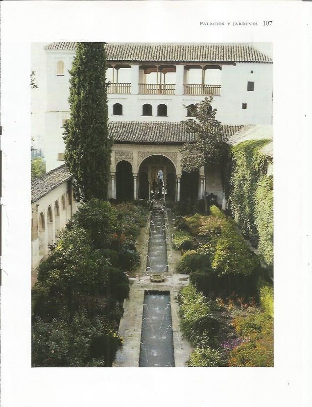 LAMINA 18702: Patio de la Acequia en el Generalife de Granada