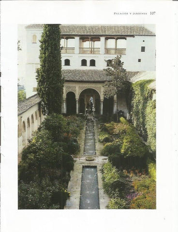 LAMINA 18702: Patio de la Acequia en el Generalife de Granada