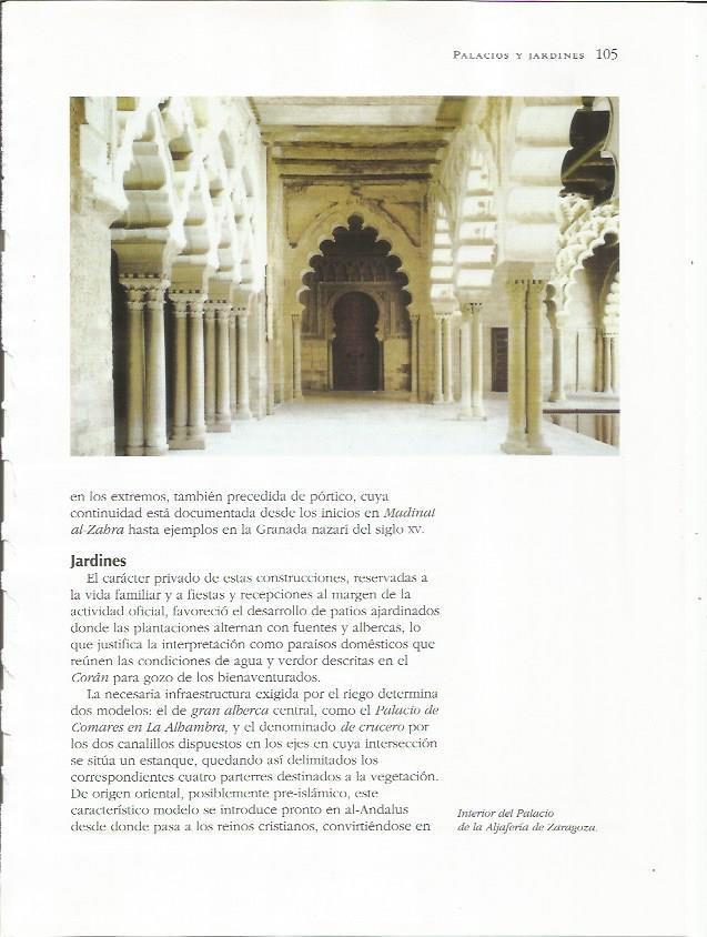 LAMINA 18703: Interior del Palacio de la Aljaferia de Zaragoza