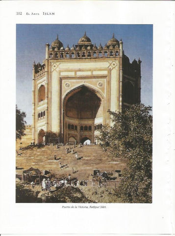 LAMINA 18705: Puerta de la Victoria en Fathpur Sikri