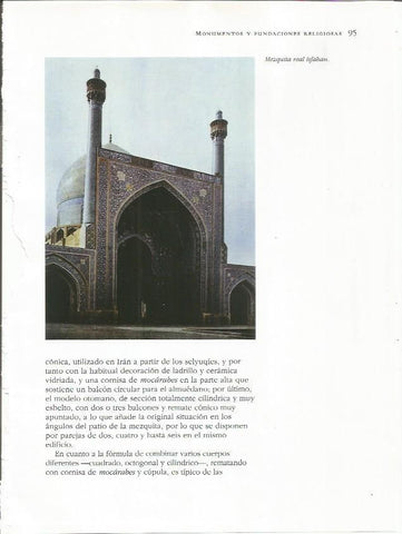 LAMINA 18708: Mezquita real de Isfahan, Iran