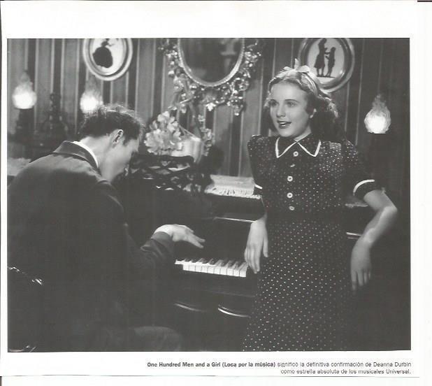 LAMINA 18807: Deanna Durbin en Loca por la musica