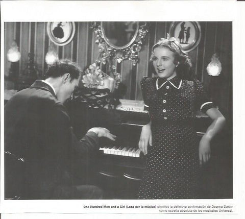 LAMINA 18807: Deanna Durbin en Loca por la musica