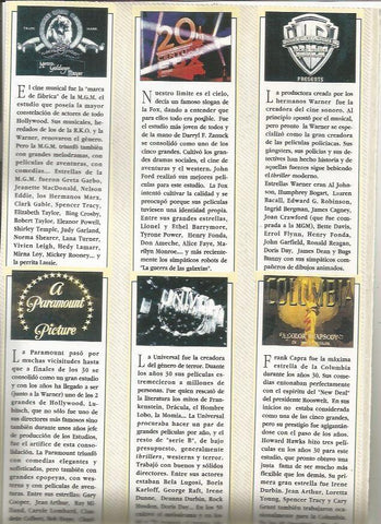 LAMINA 18810: Collage de las grandes cinematograficas