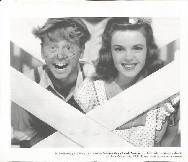 LAMINA 18817: Mickey Rooney y Judy Garland en Los chicos de Broadway