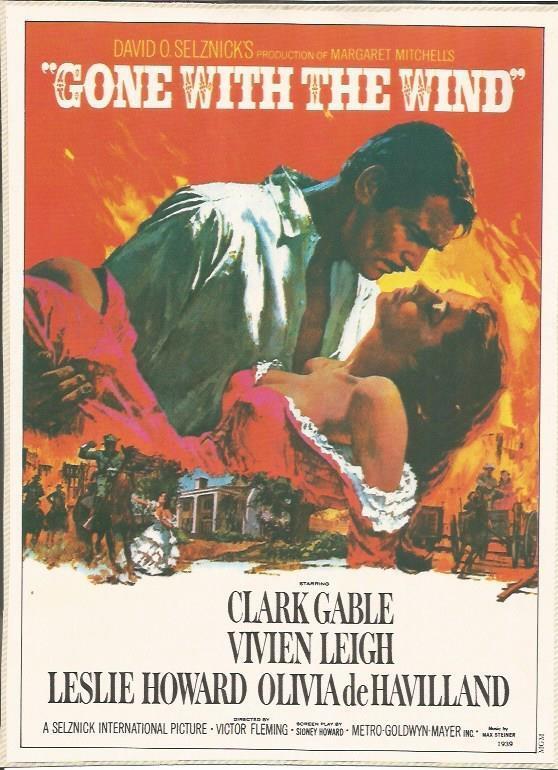 LAMINA 18792: Cartel de Gone with the Wind