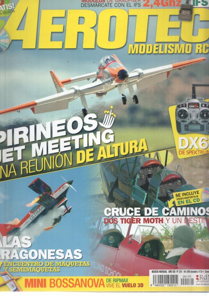 Revista Aerotec modelismo RC numero 170: Pirineos Jet meeting una reunion de altura