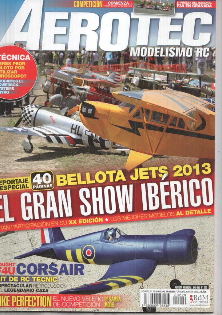 Revista Aerotec modelismo RC numero 229: El gran Show Iberico 