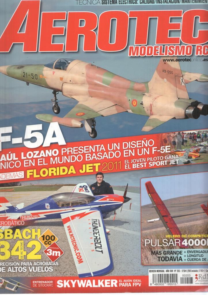 Revista Aerotec modelismo RC numero 203: Florida JET 2011