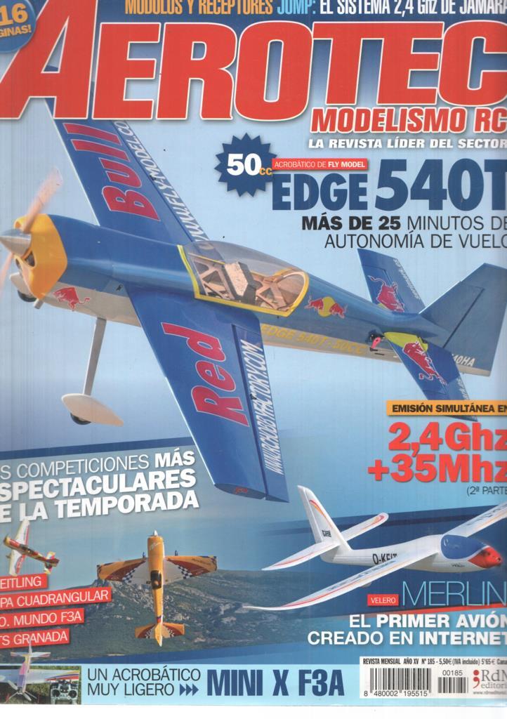 Revista Aerotec modelismo RC numero 185: Copa cuadrangular 