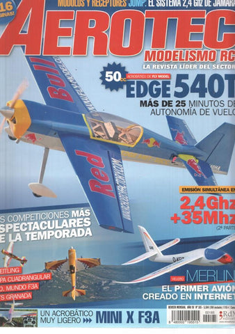 Revista Aerotec modelismo RC numero 185: Copa cuadrangular 