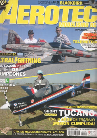 Revista Aerotec modelismo RC numero 194: ULTRA GHTNING