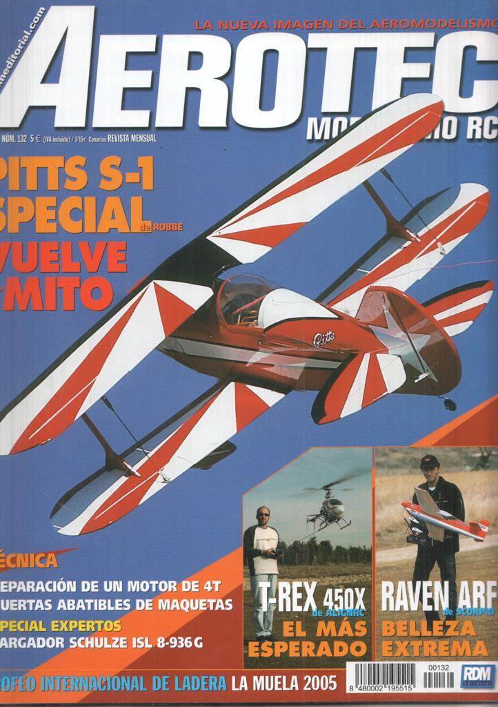 Revista Aerotec modelismo RC numero 132: PITTS S-1 special vuelve el mito 