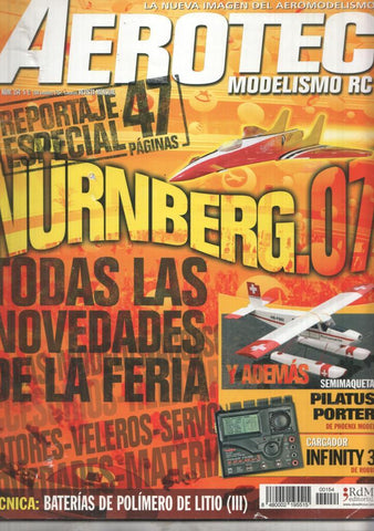 Revista Aerotec modelismo RC numero 154: Nurnberg 07
