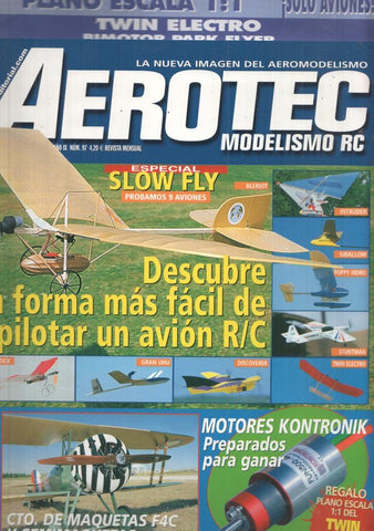 Revista Aerotec modelismo RC numero 097: Especial SLOW FLY 