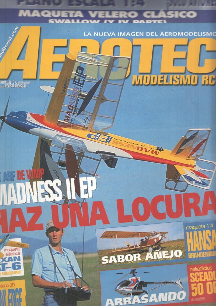 Revista Aerotec modelismo RC numero 141: Madness II EP