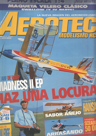 Revista Aerotec modelismo RC numero 141: Madness II EP